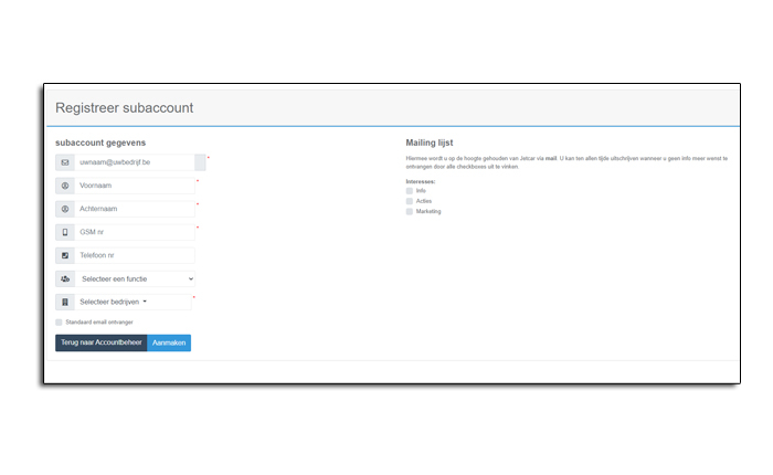 Manage your own customer portal